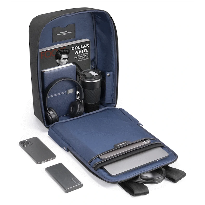 Kingsons Urban Daily 15.6" Laptop Backpack - Black - Image 17