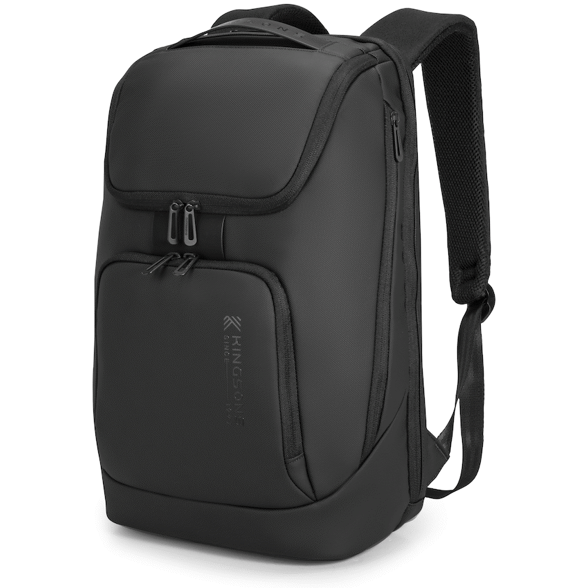 Kingsons Concise Business Backpack - Black - Image 2