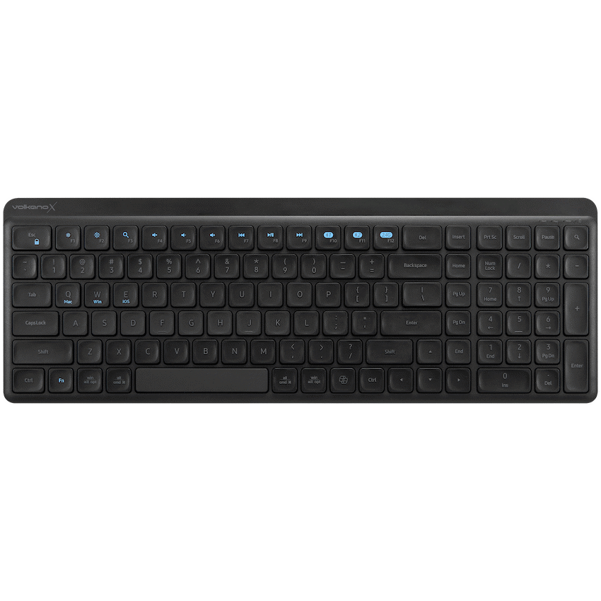 VolkanoX Scorch Bluetooth Wireless Keyboard and Mouse Combo - Graphite - Image 2