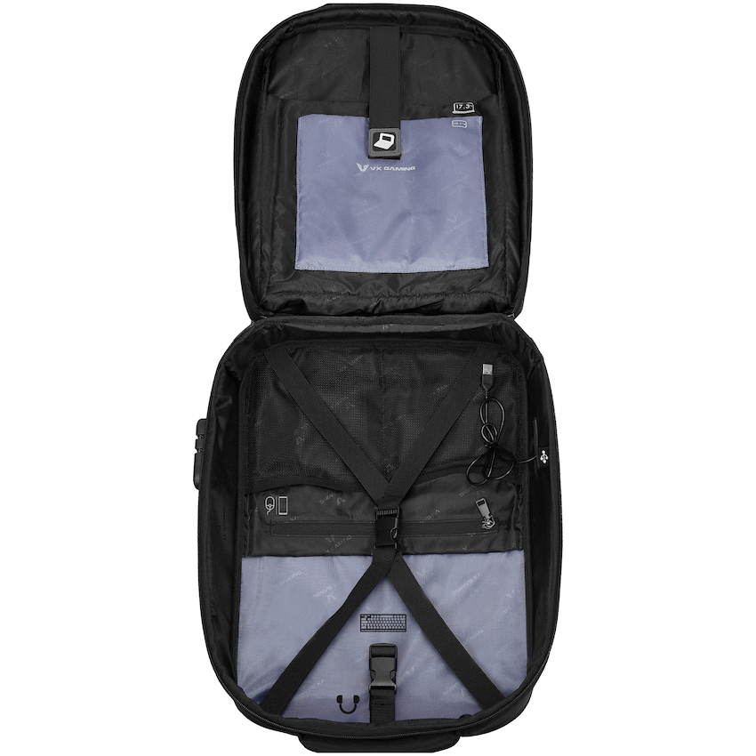 VX Gaming Alien 17.3" Laptop Backpack - Black - Image 2
