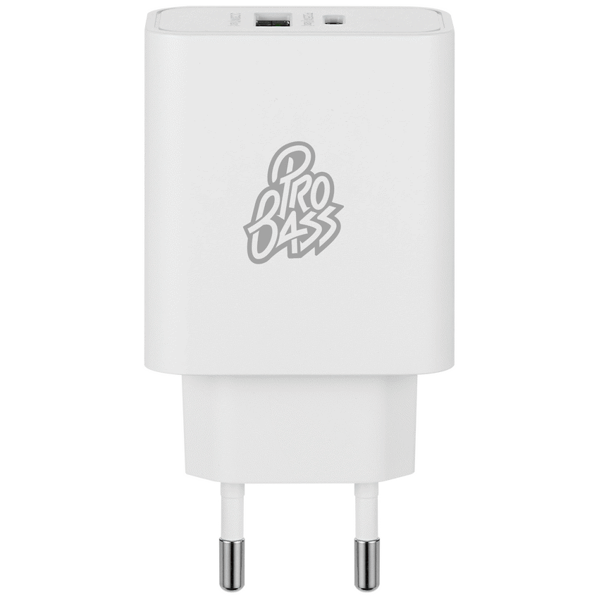 Pro Bass Dual USB + Type-C Wall Charger 32w - Image 2