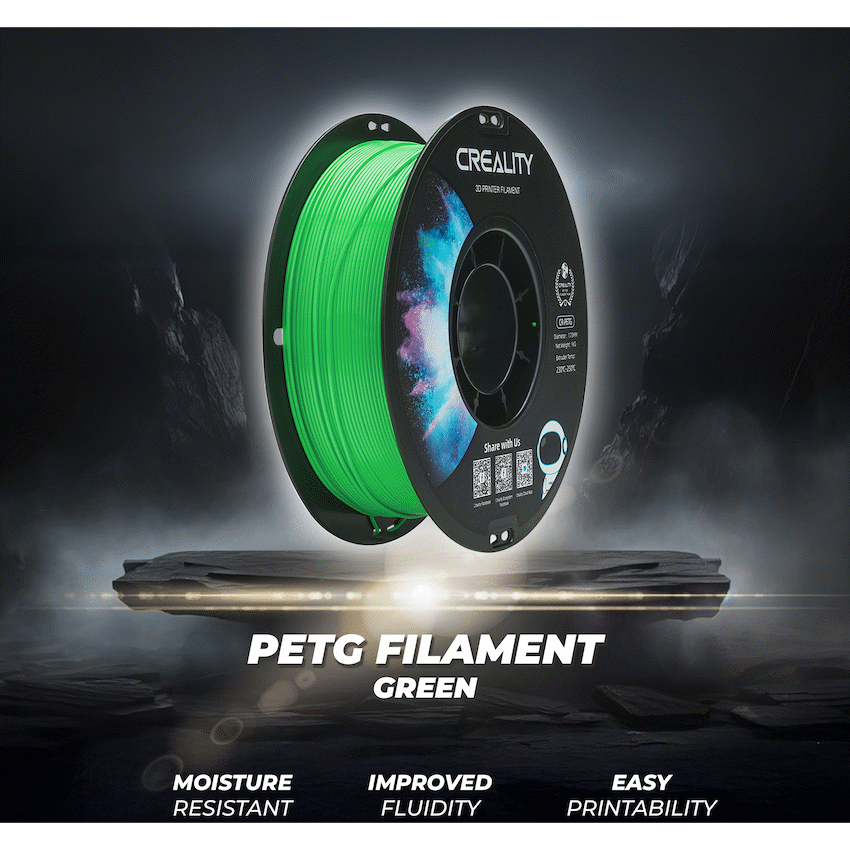 Creality PETG Filament - Green 1kg - Image 2