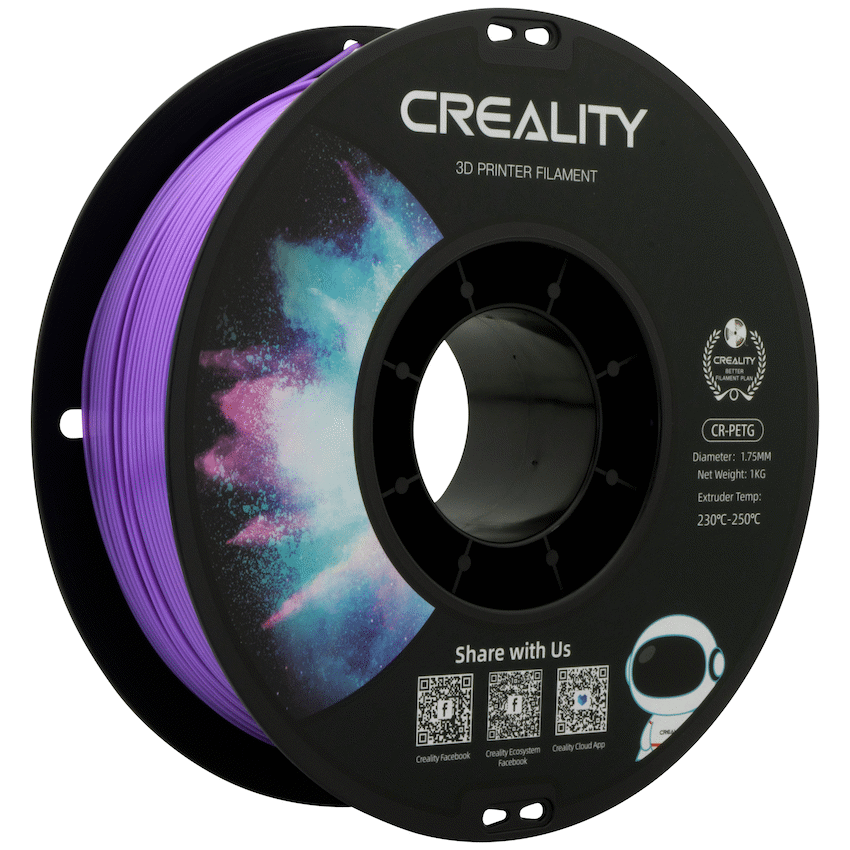 Creality PETG Filament Purple 1Kg - Image 2