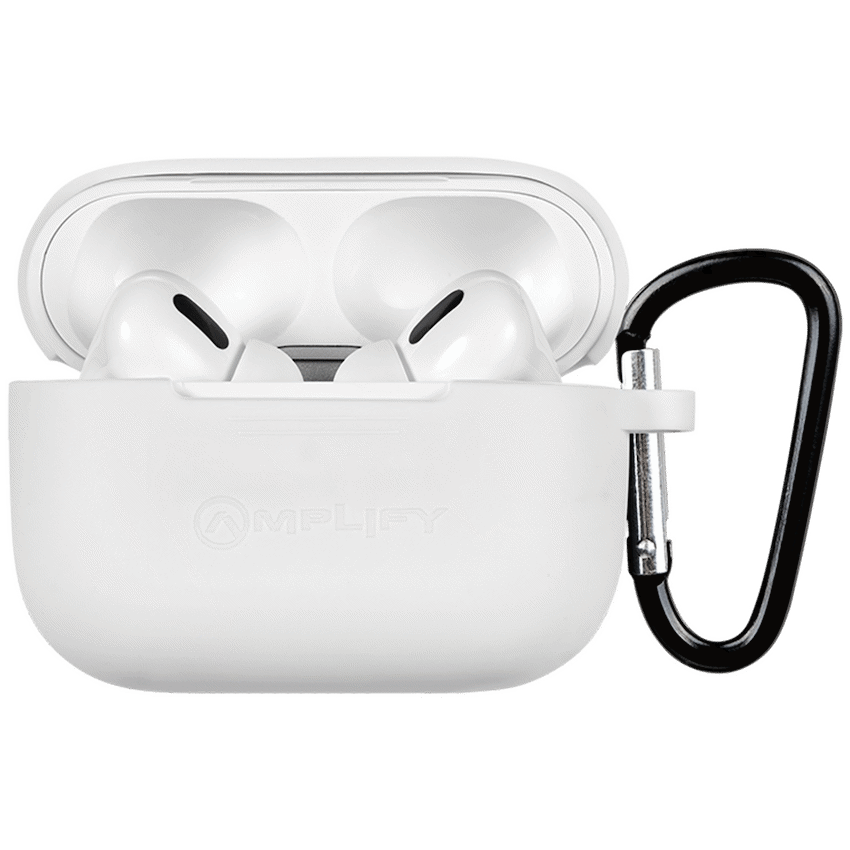 Amplify Note X Series TWS Earphones - White Case + White Cover - Image 2