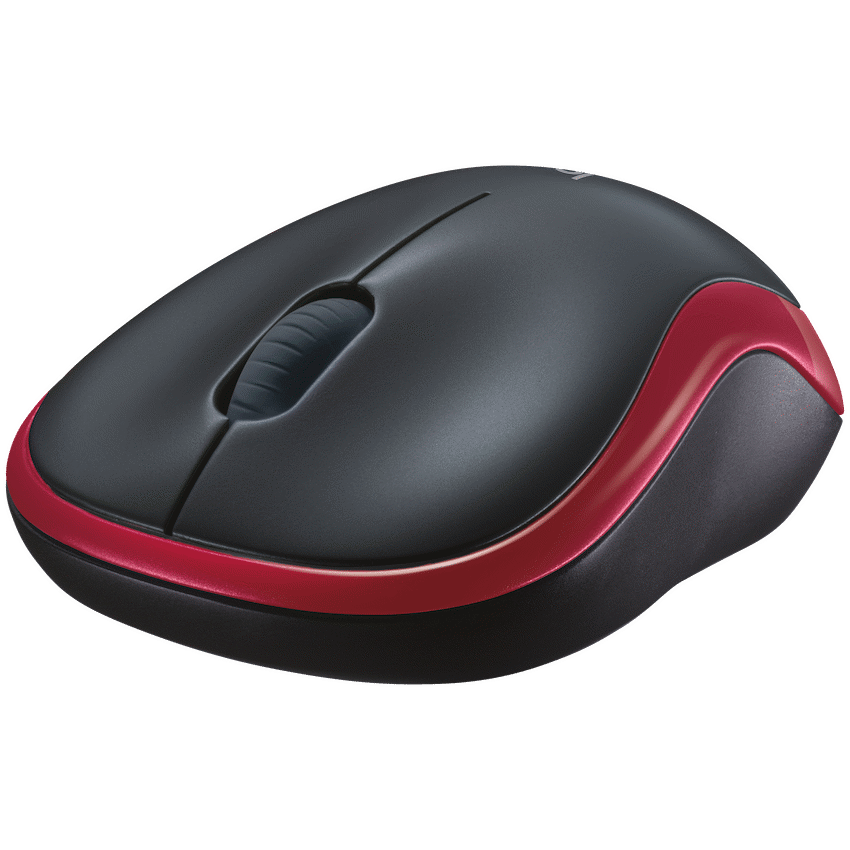 Logitech(R) M185 Wireless Mouse - RED - Image 2