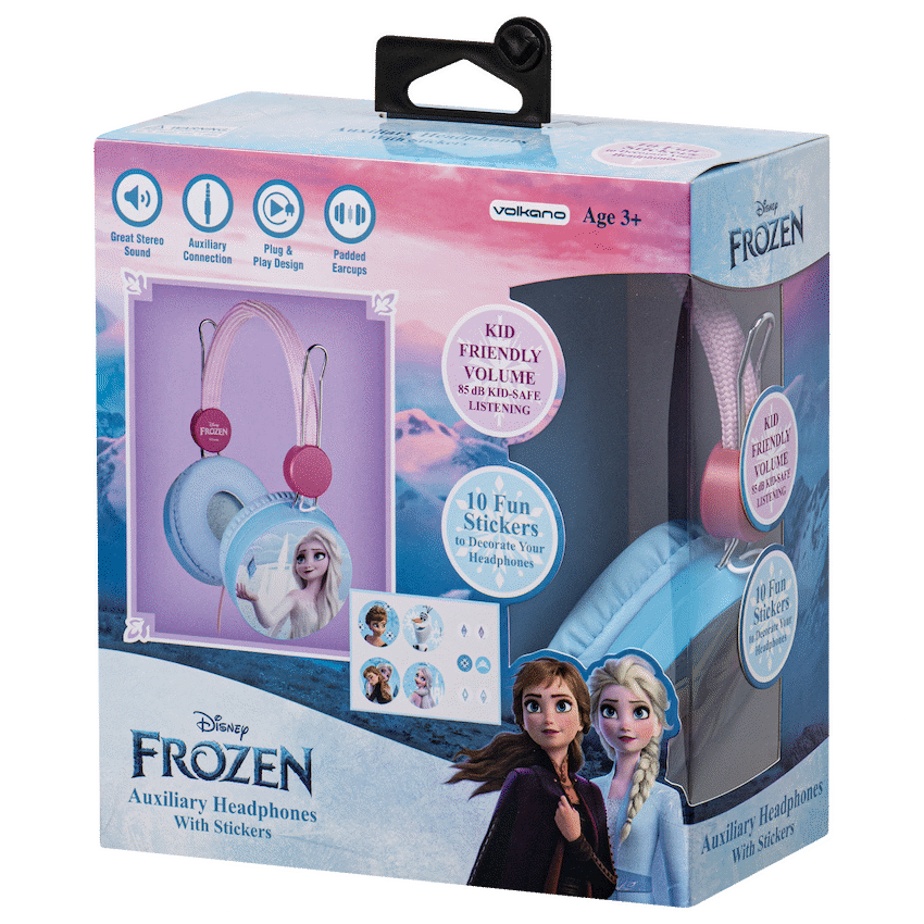 Disney Frozen Auxiliary Headphone with Stickers - Image 3
