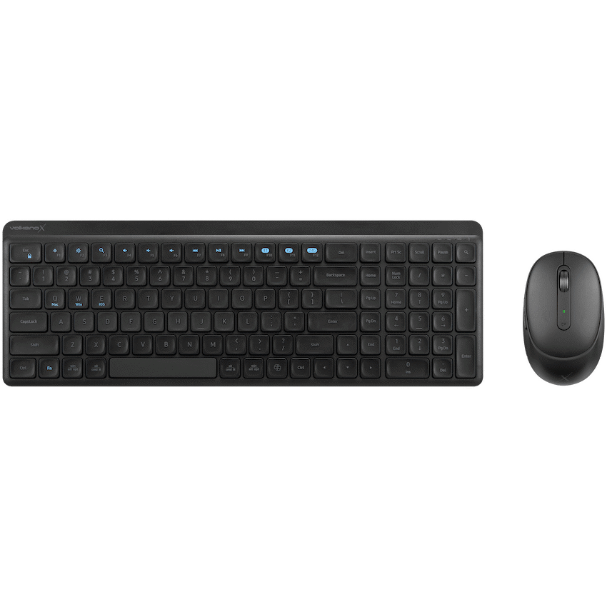 VolkanoX Scorch Bluetooth Wireless Keyboard and Mouse Combo - Graphite - Image 3