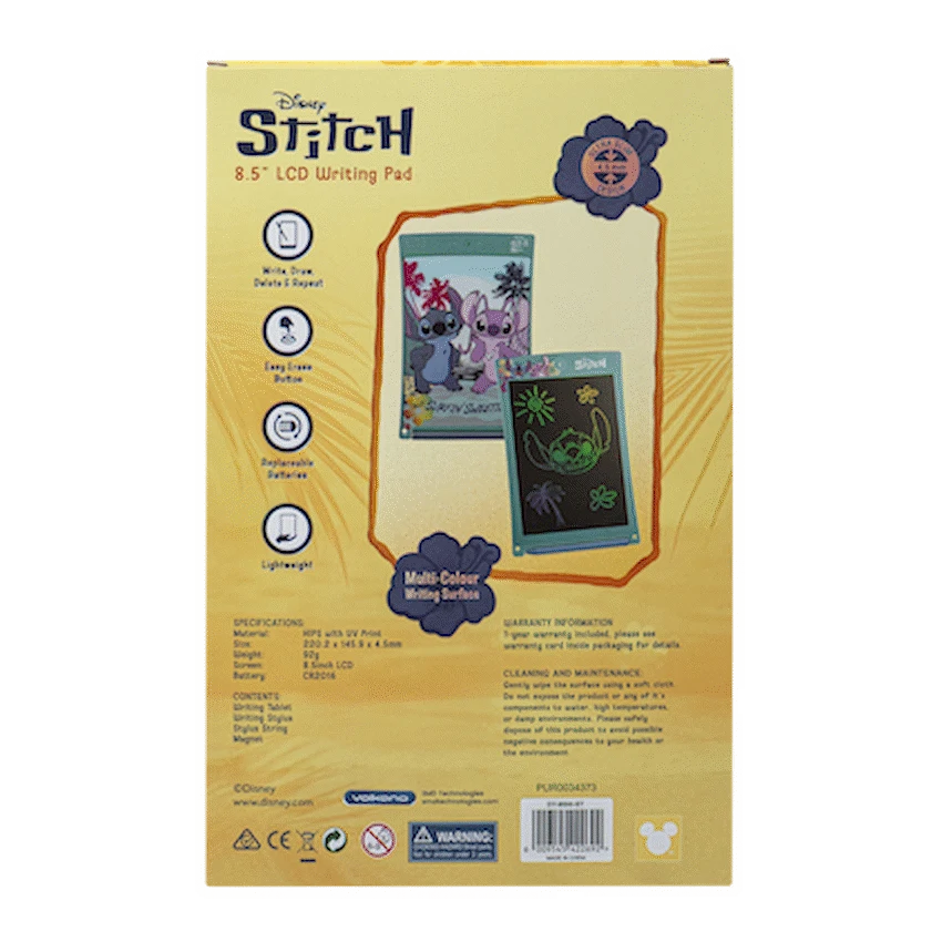 Disney Stitch 8.5in LCD Writing Pad - Image 3