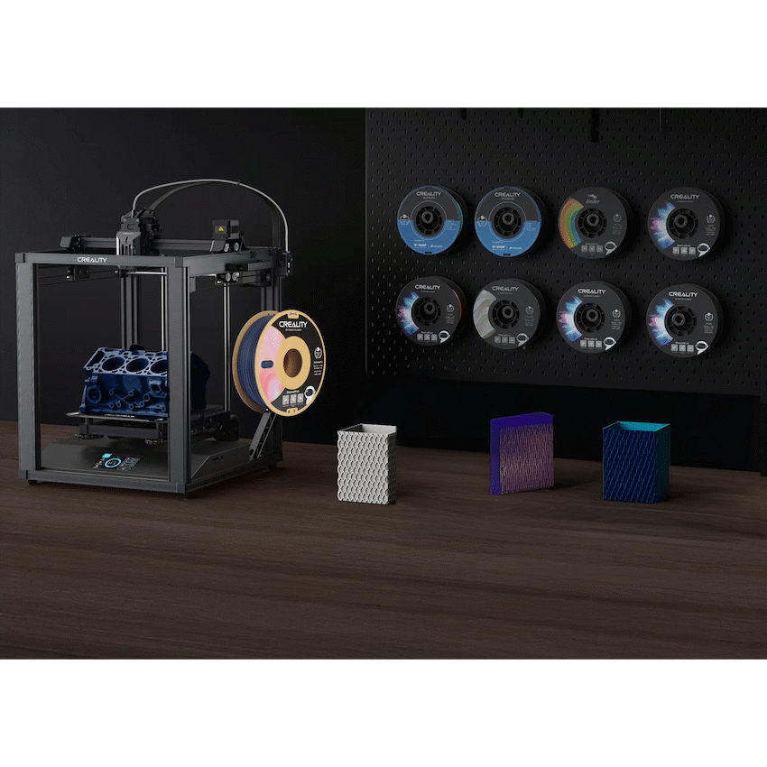 Creality CR-PLA Filament - Matte Navy Blue (1kg) - Image 3