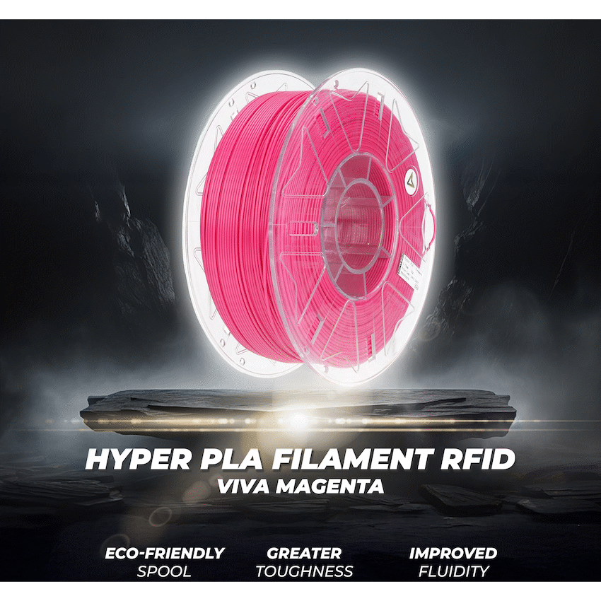 Creality Hyper PLA Filament RFID Viva Magenta - Image 4