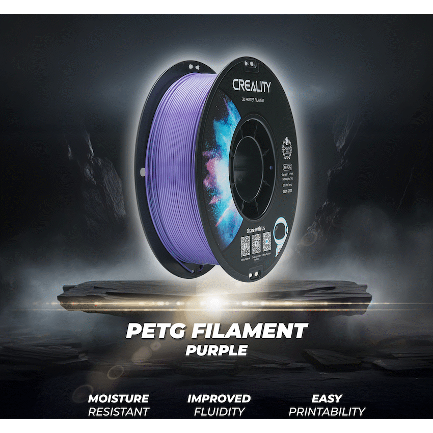 Creality PETG Filament Purple 1Kg - Image 3