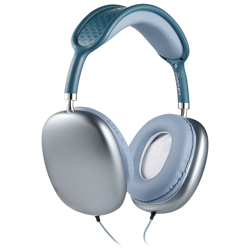Amplify Zenith Series Aux Headphones - Blue - Image 3