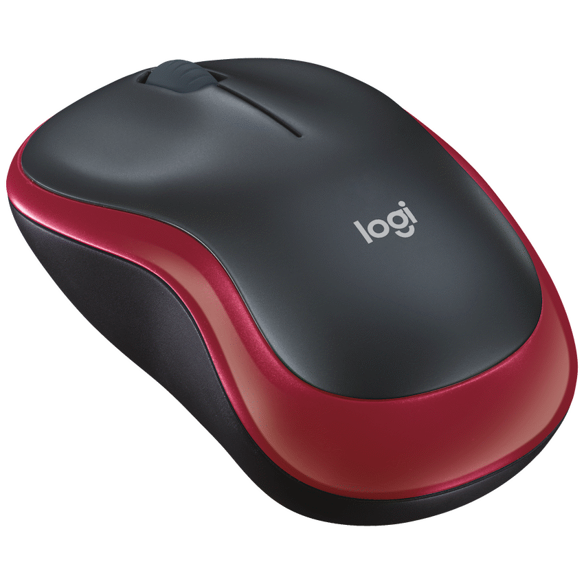 Logitech(R) M185 Wireless Mouse - RED - Image 3