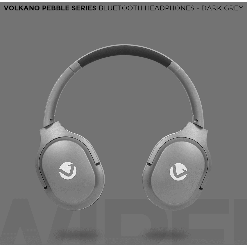 Volkano Pebble Series Bluetooth Headphones - Dark Grey - Image 22