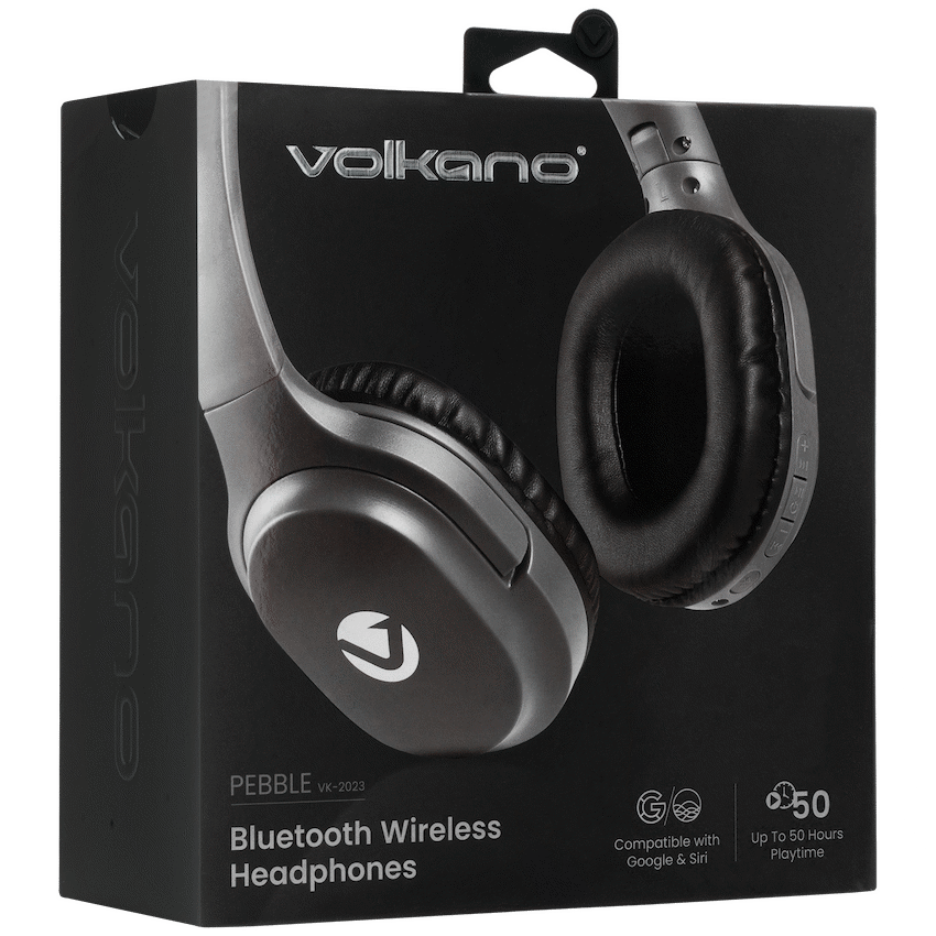 Volkano Pebble Series Bluetooth Headphones - Dark Grey - Image 17