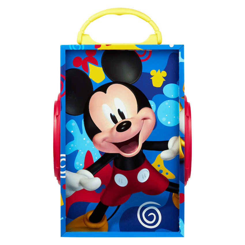 Disney Mickey Classic LED Stars Karaoke Machine with Microphone - Image 4