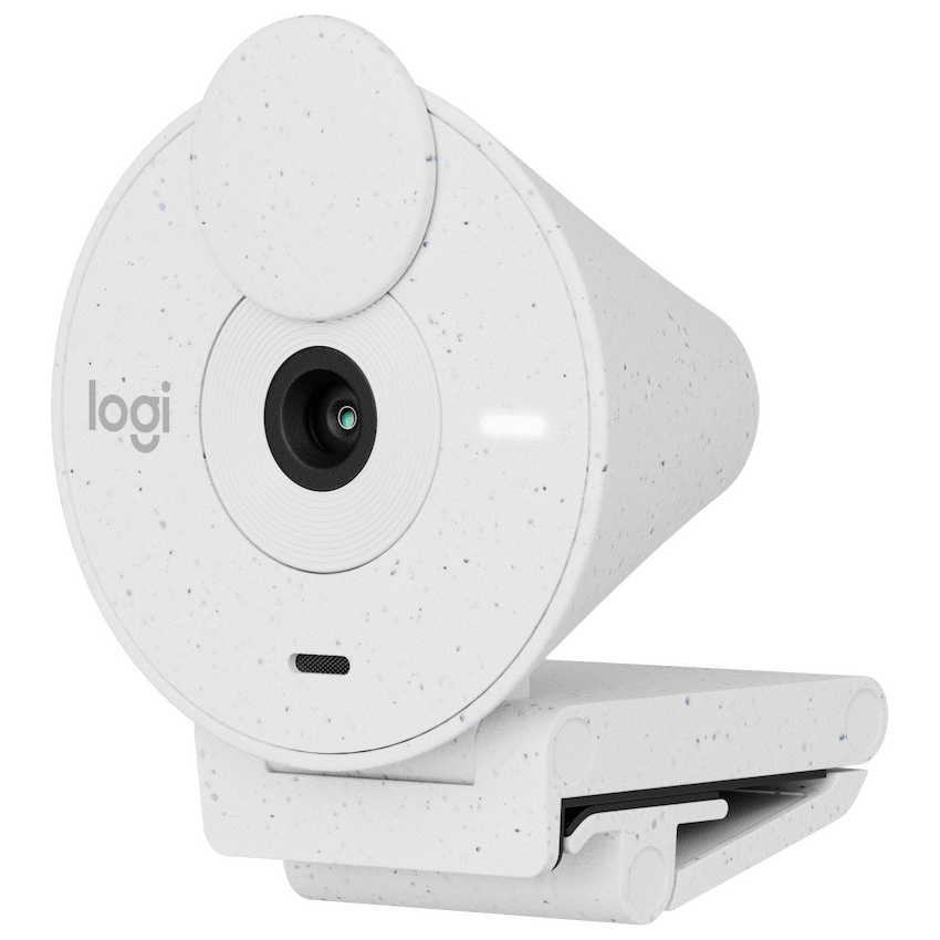 Logitech(R) Brio 300 Full HD Webcam - Off-White - Image 4