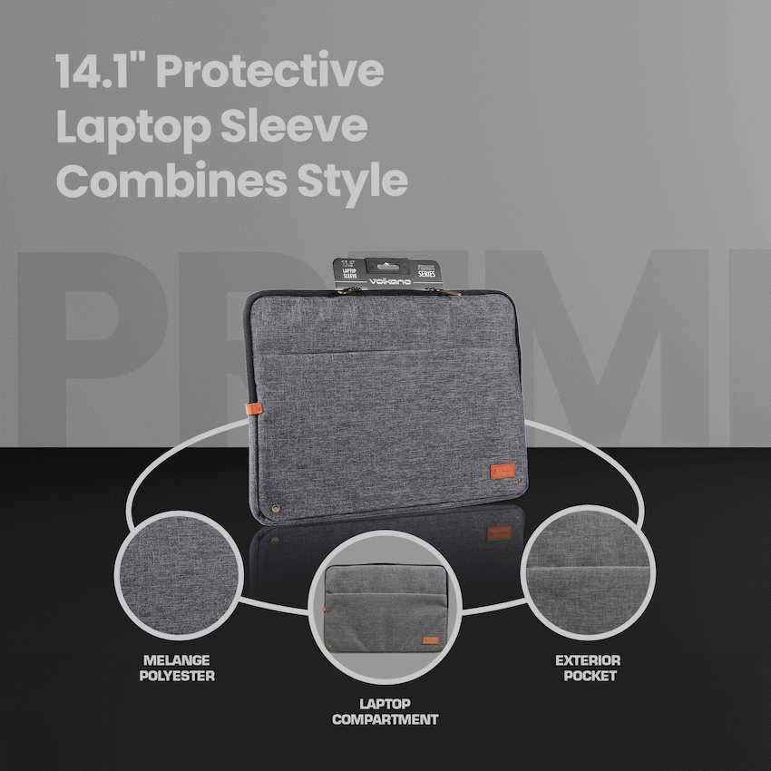 Volkano Premier Series Laptop Sleeve 14.1" - Image 4