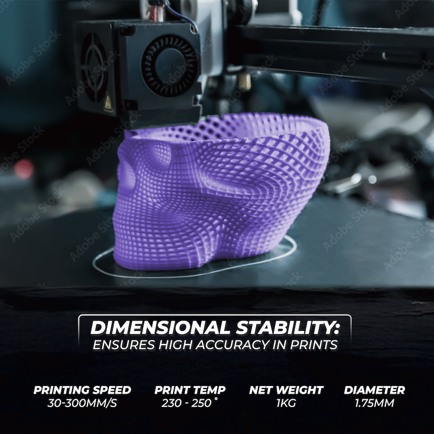 Creality PETG Filament Purple 1Kg - Image 4