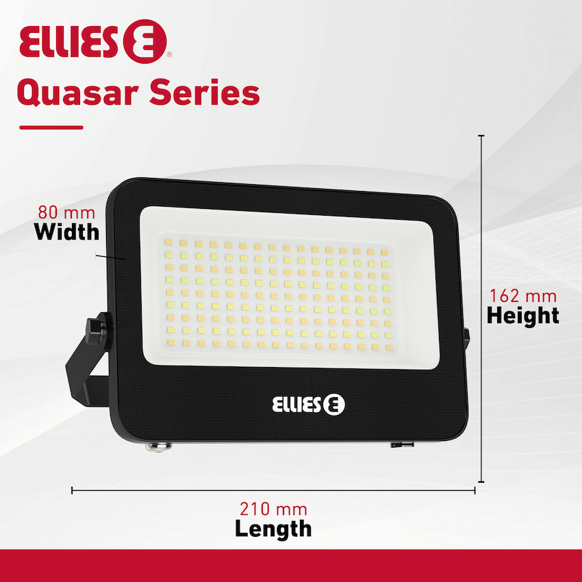 Ellies Quasar Series 50W AC Flood Light with 3CCT -BK - Image 4