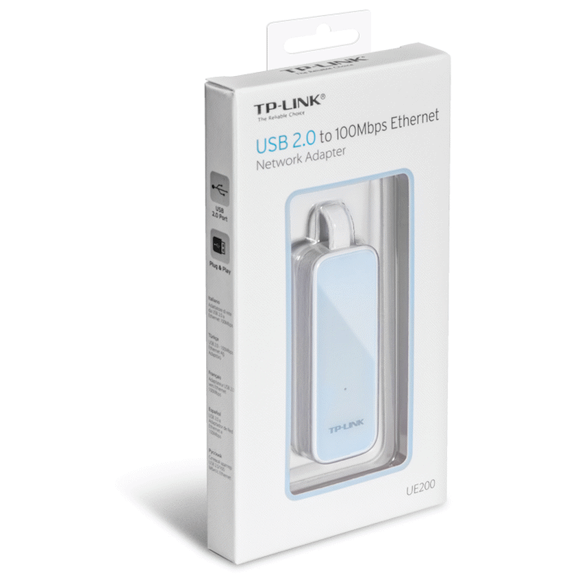 TP-Link UE200 USB 2.0 to 100Mbps Ethernet Network Adapter - Image 4