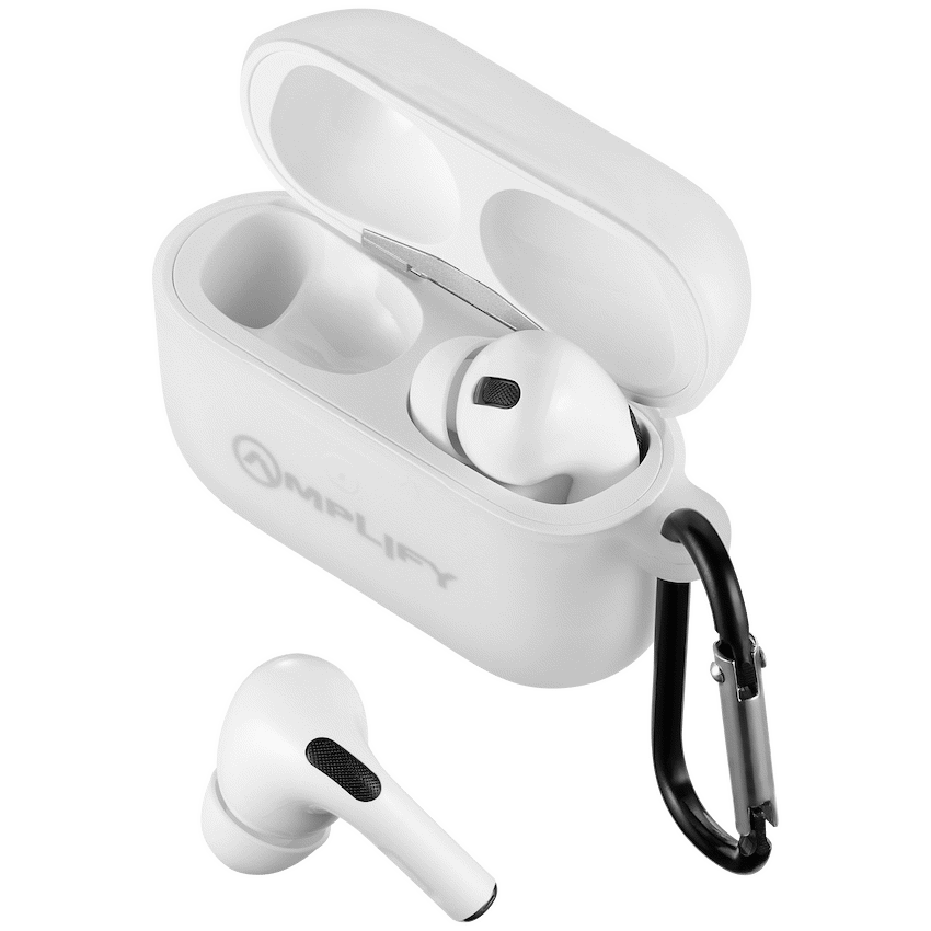 Amplify Note X Series TWS Earphones - White Case + White Cover - Image 4