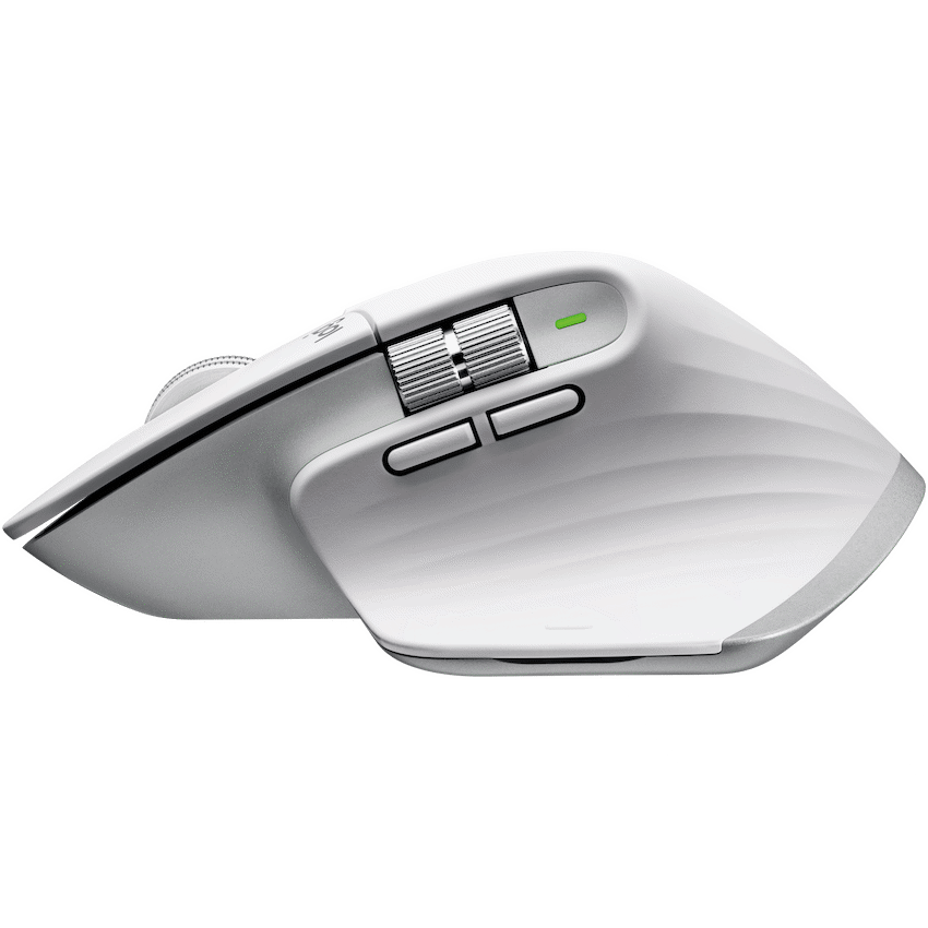 Logitech(R) MX Master 3S Performance Wireless Mouse - PALE GREY - Image 4