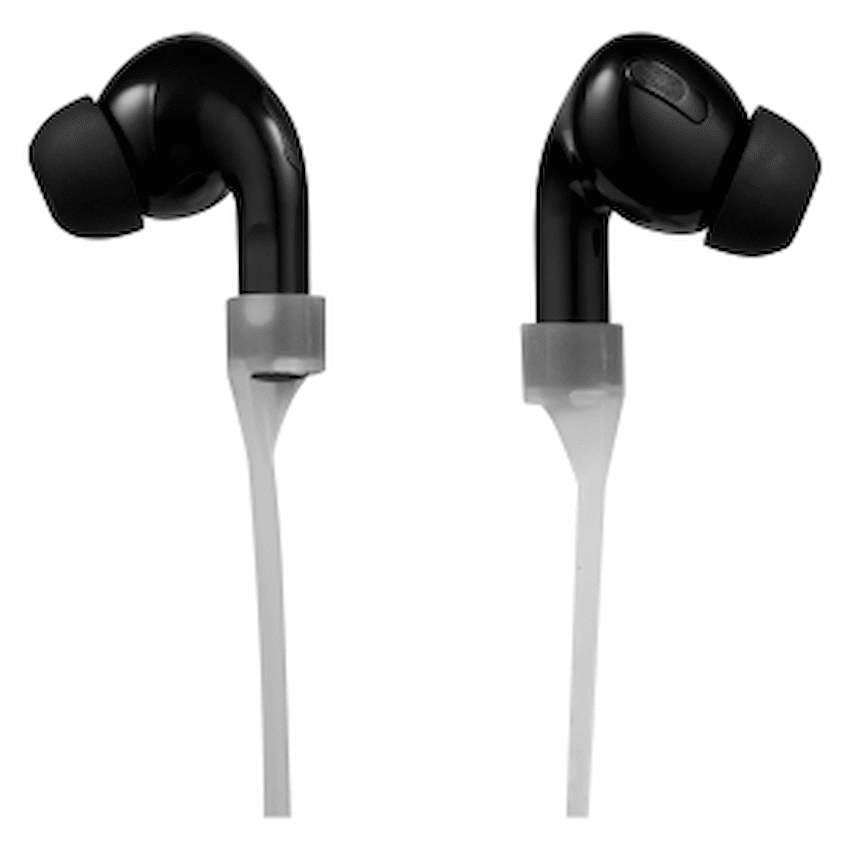 Bounce Clef X True Wireless Earphones + Silicone Accessories - Black - Image 4