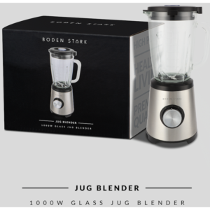 Boden Stark 1000w Glass Jug Blender