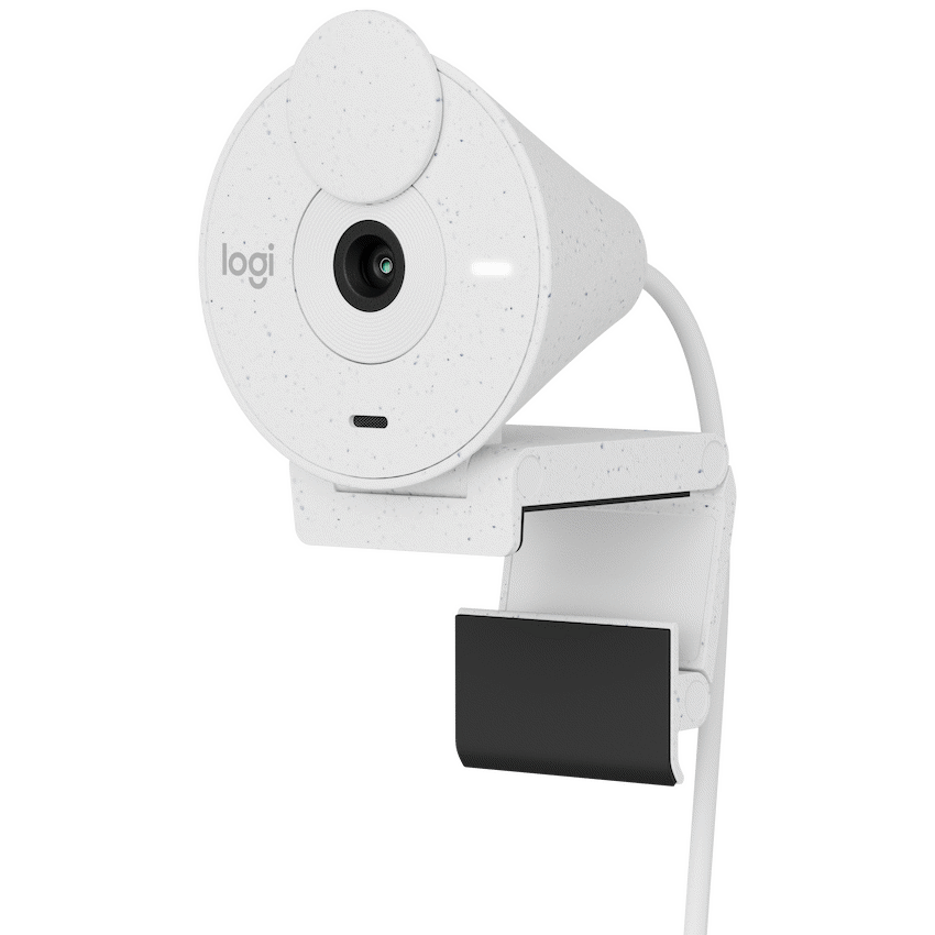 Logitech(R) Brio 300 Full HD Webcam - Off-White - Image 5