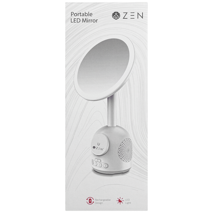 ZEN Unify Series Wireless Phone Charger with Bluetooth Speaker - White - Image 5