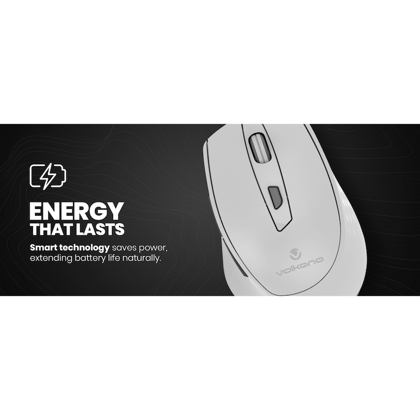 Volkano Chrome Series Wireless Mouse - Gray - Image 16