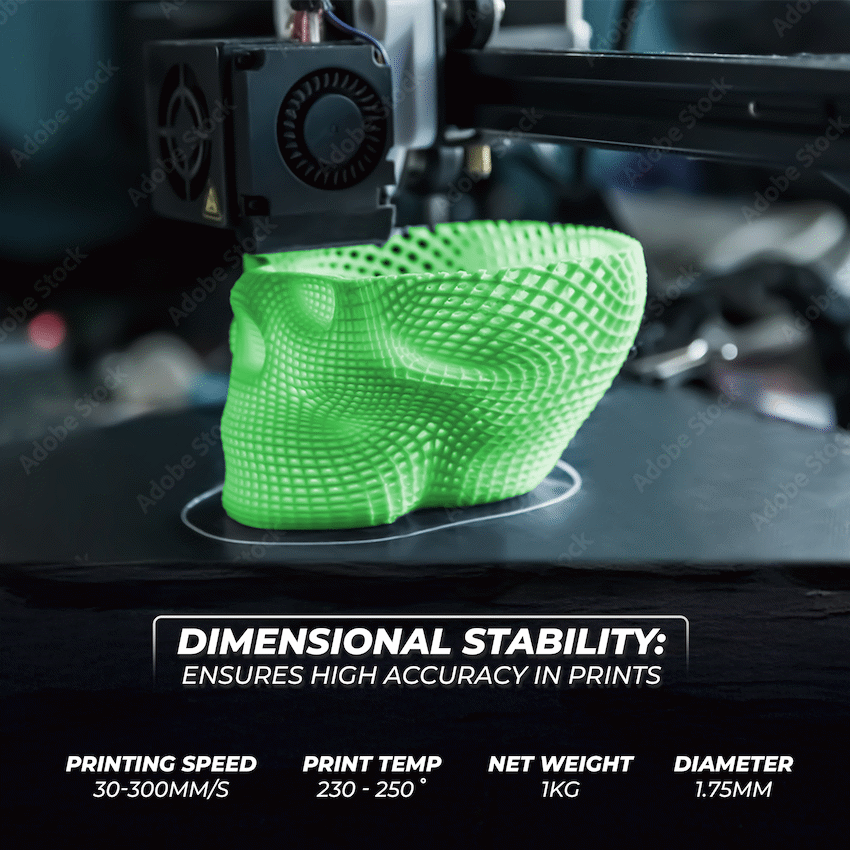 Creality PETG Filament - Green 1kg - Image 5