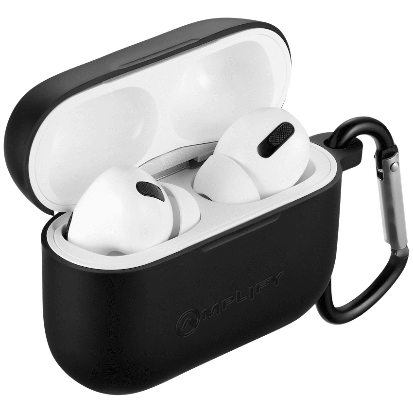 Amplify Note X Series TWS Earphones - White Case + Black Cover - Image 10