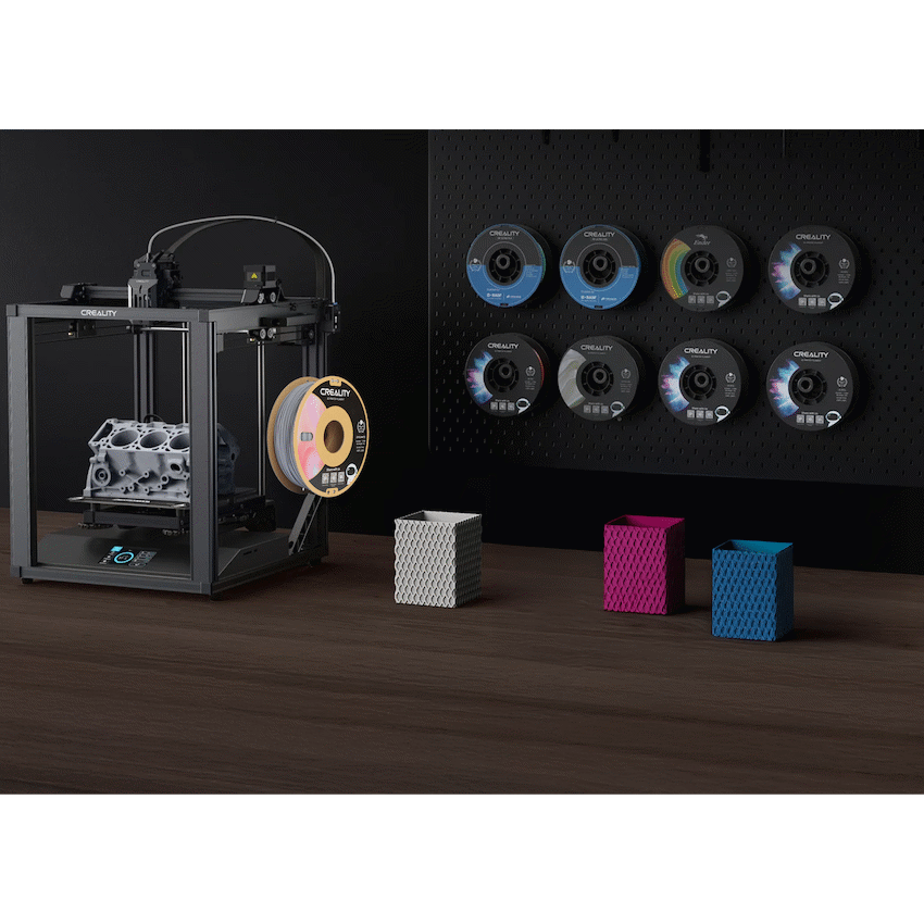 Creality CR-PLA Filament - Matte Grey 1kg - Image 5