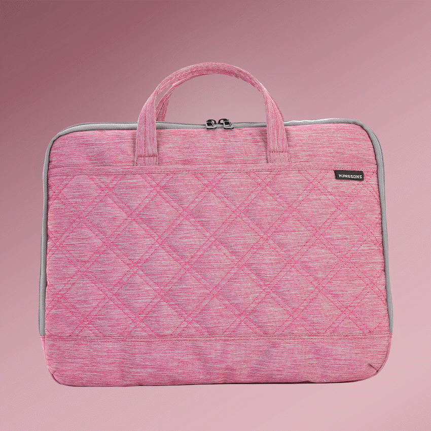 Kingsons 15.6" Ladies Bag Trace Series - Pink - Image 5