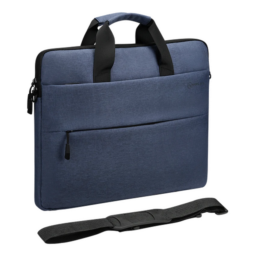 Amplify Cuba 15.6" Laptop Shoulder Bag Navy - Image 5