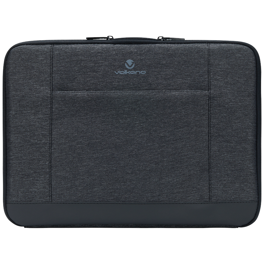 Volkano Trend Series 15.6" Laptop Sleeve - Grey - Image 5