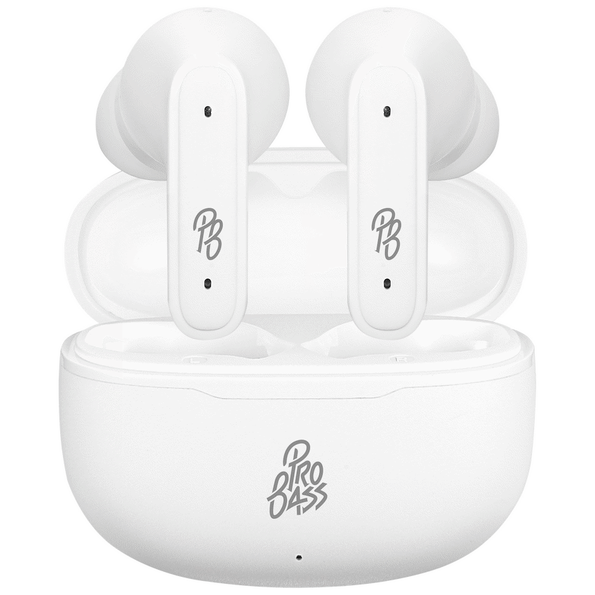 Pro Bass SubSonic TWS Earphone - White - Image 10