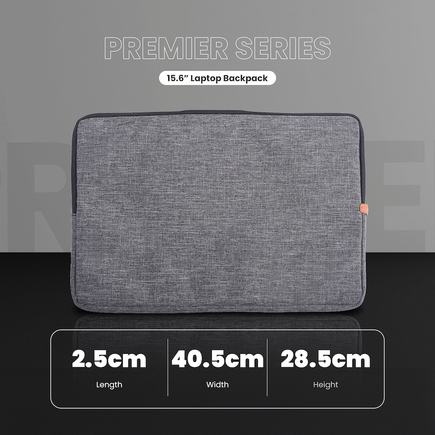 Volkano Premier Series Laptop Sleeve 15.6" - Image 4