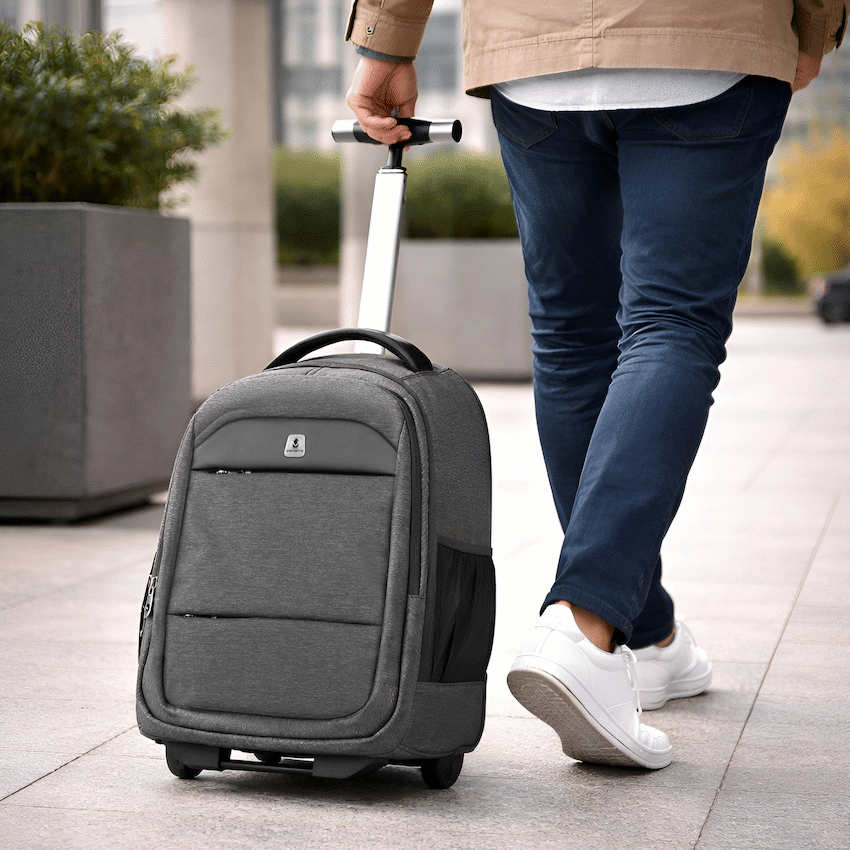 Volkano Falcon Trolley - Black Charcoal - Image 6