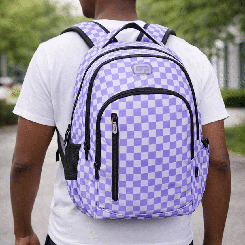Quest Checker Senior Scholar Backpack Purple - Image 8