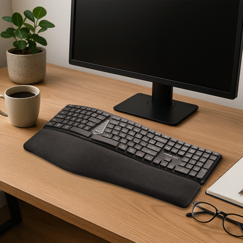 VolkanoX Ergo Bluetooth Wireless Keyboard - Image 6