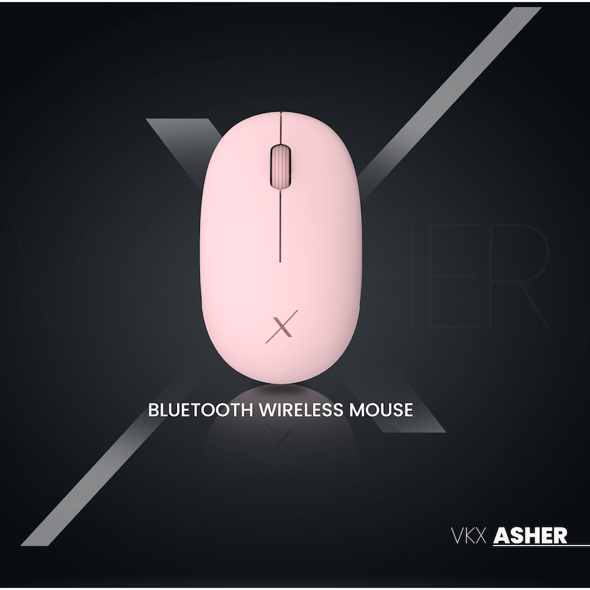 VolkanoX Asher Bluetooth Wireless Mouse - Rose - Image 5