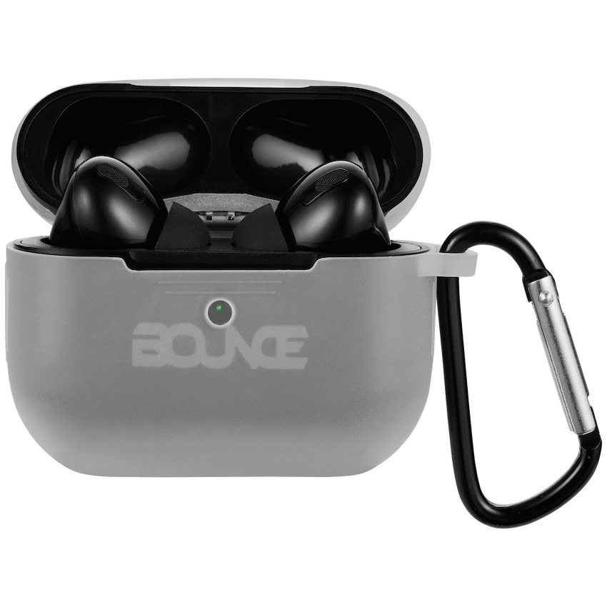 Bounce Clef X True Wireless Earphones + Silicone Accessories - Black - Image 7