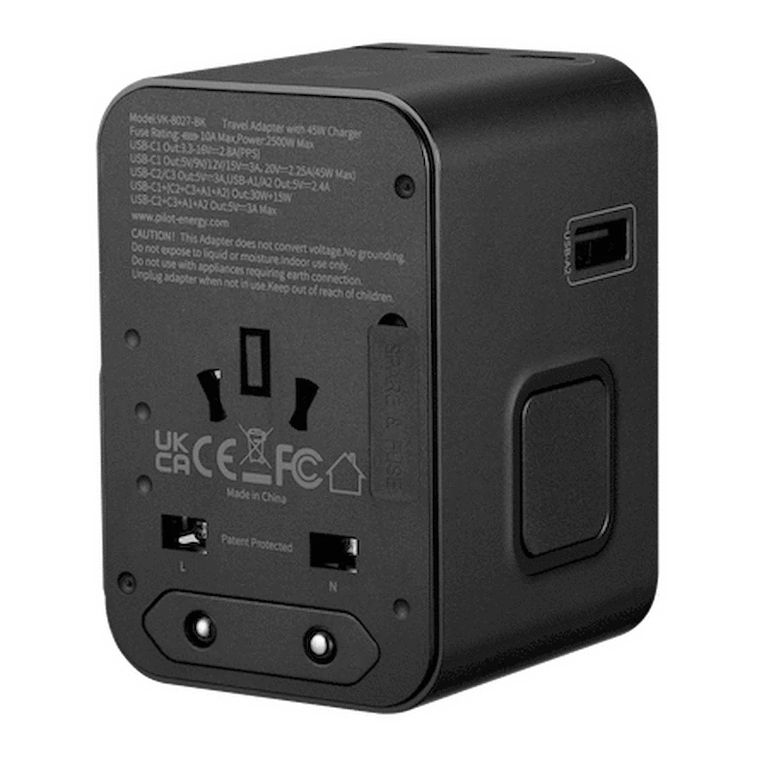 Volkano Jetsetter series 45W PD Travel Adaptor - Image 8