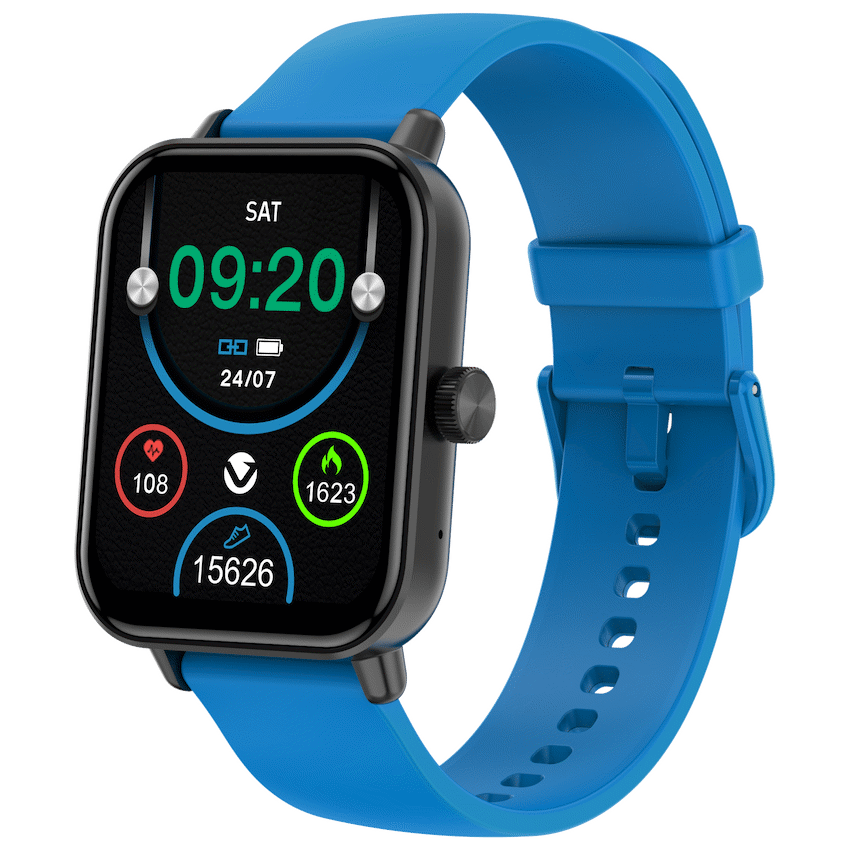 Volkano Chroma Series Smartwatch with Blue Strap - Image 8