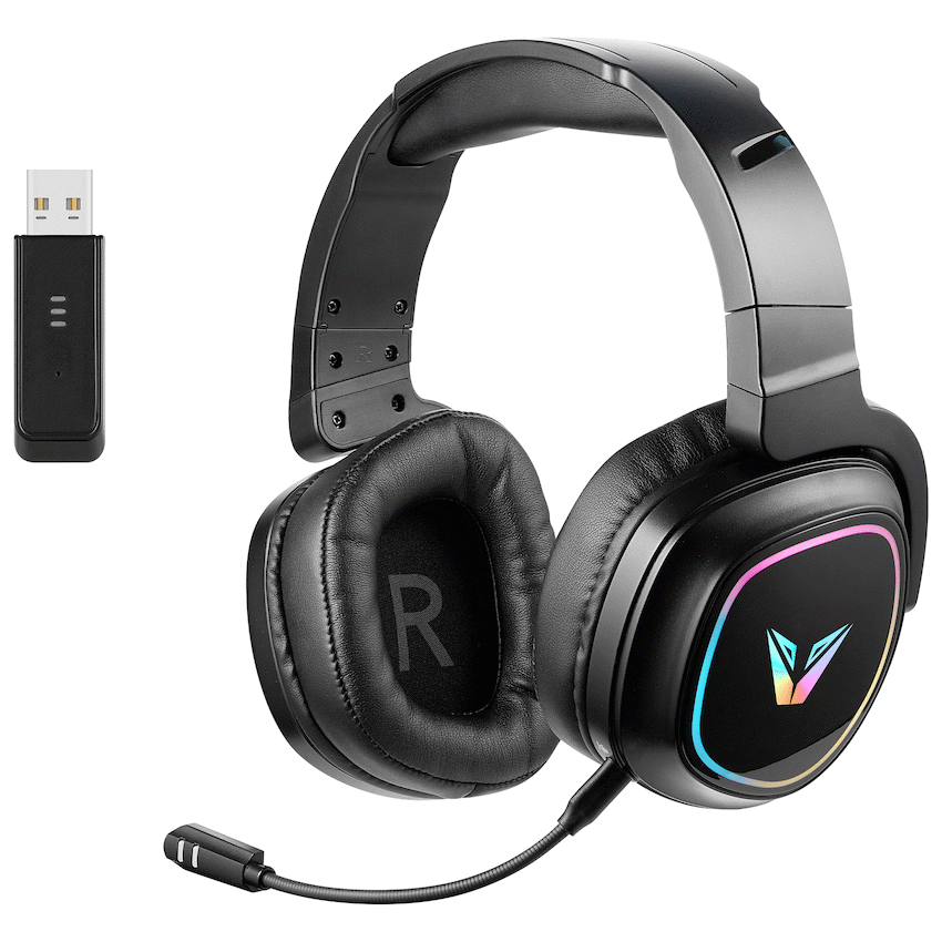 VX Gaming Stealth Series Wireless Gaming Headset - RGB - Image 3