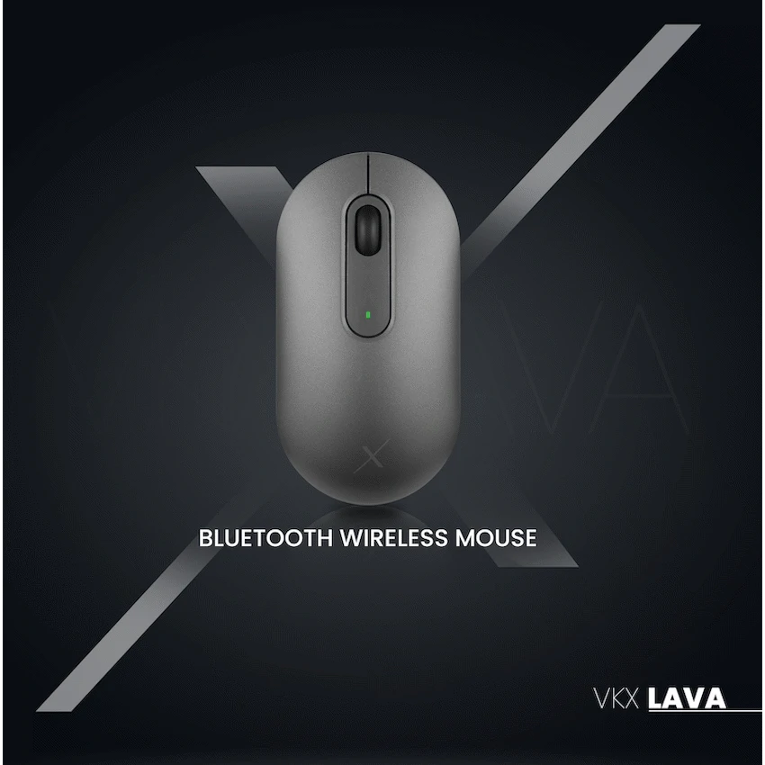 VolkanoX Lava Bluetooth Wireless Mouse - Gunmetal - Image 8