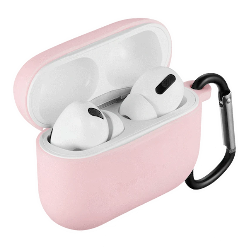 Amplify Note X Series TWS Earphones - White Case + Pink Cover - Image 8